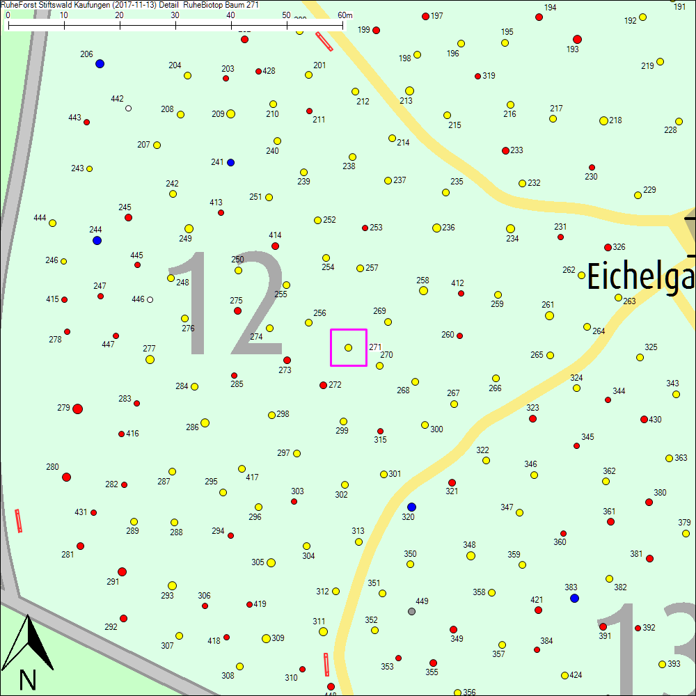 Detailkarte zu Baum 271