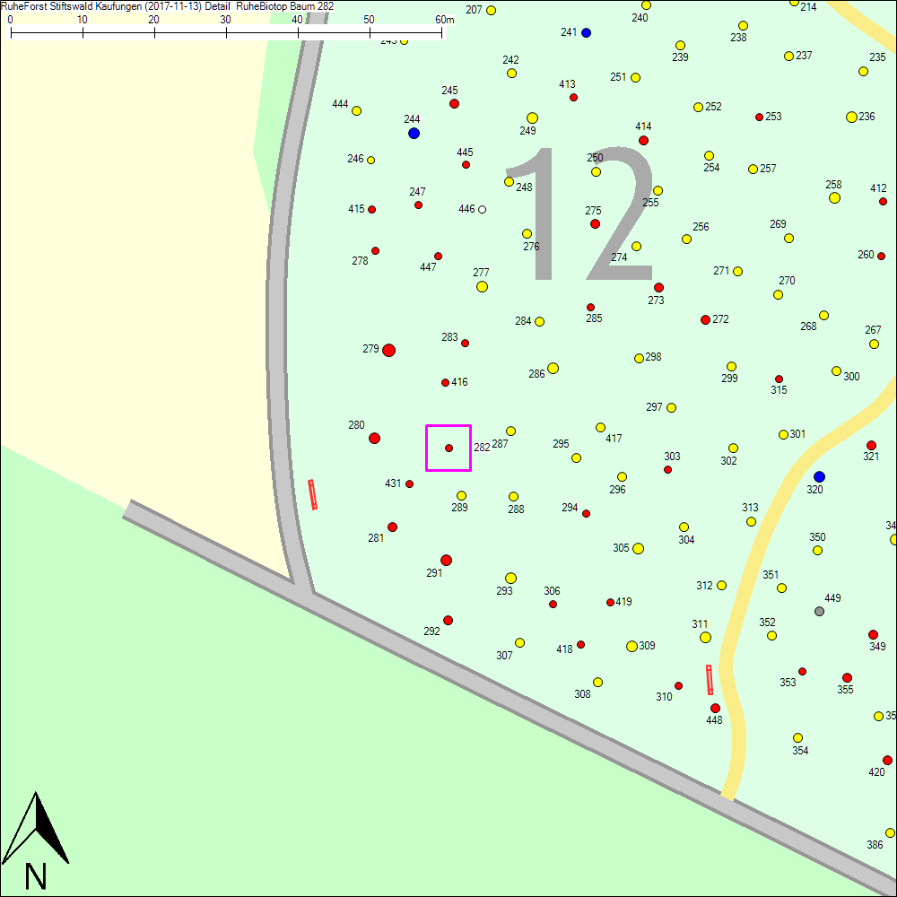 Detailkarte zu Baum 282