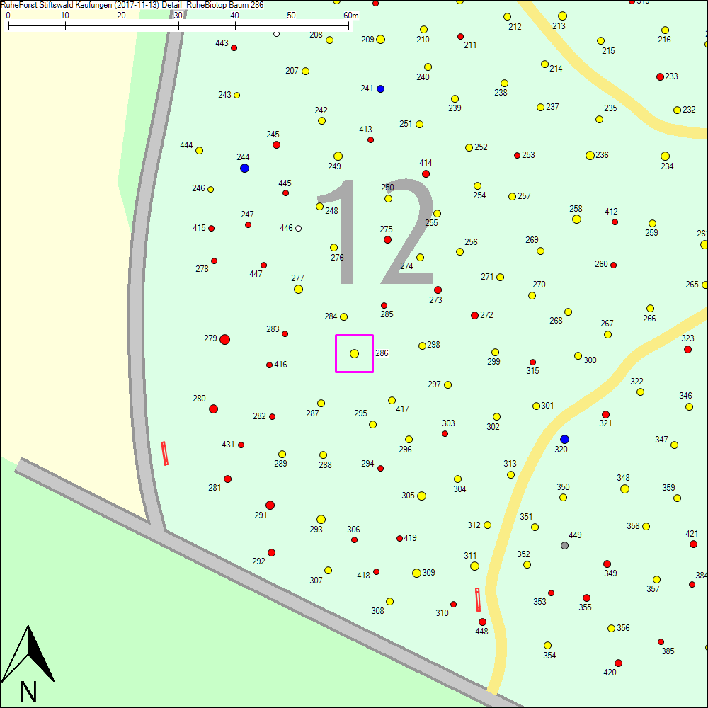Detailkarte zu Baum 286