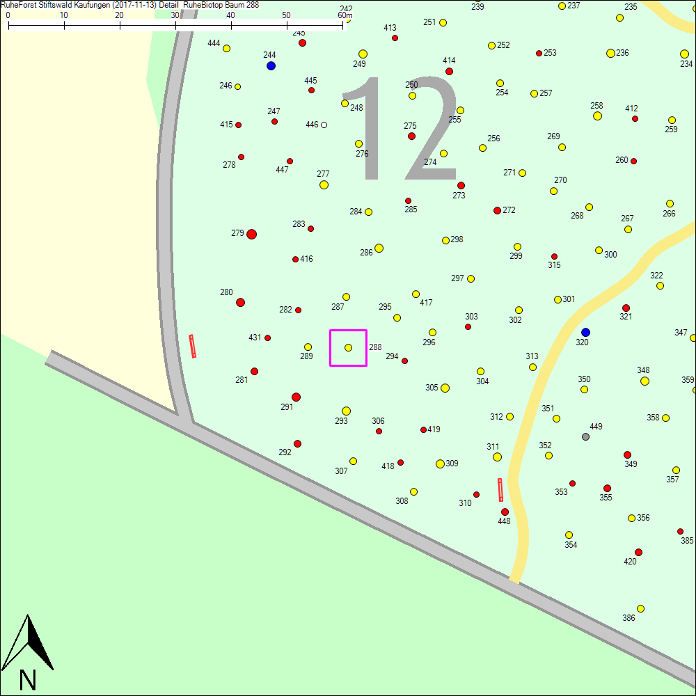 Detailkarte zu Baum 288