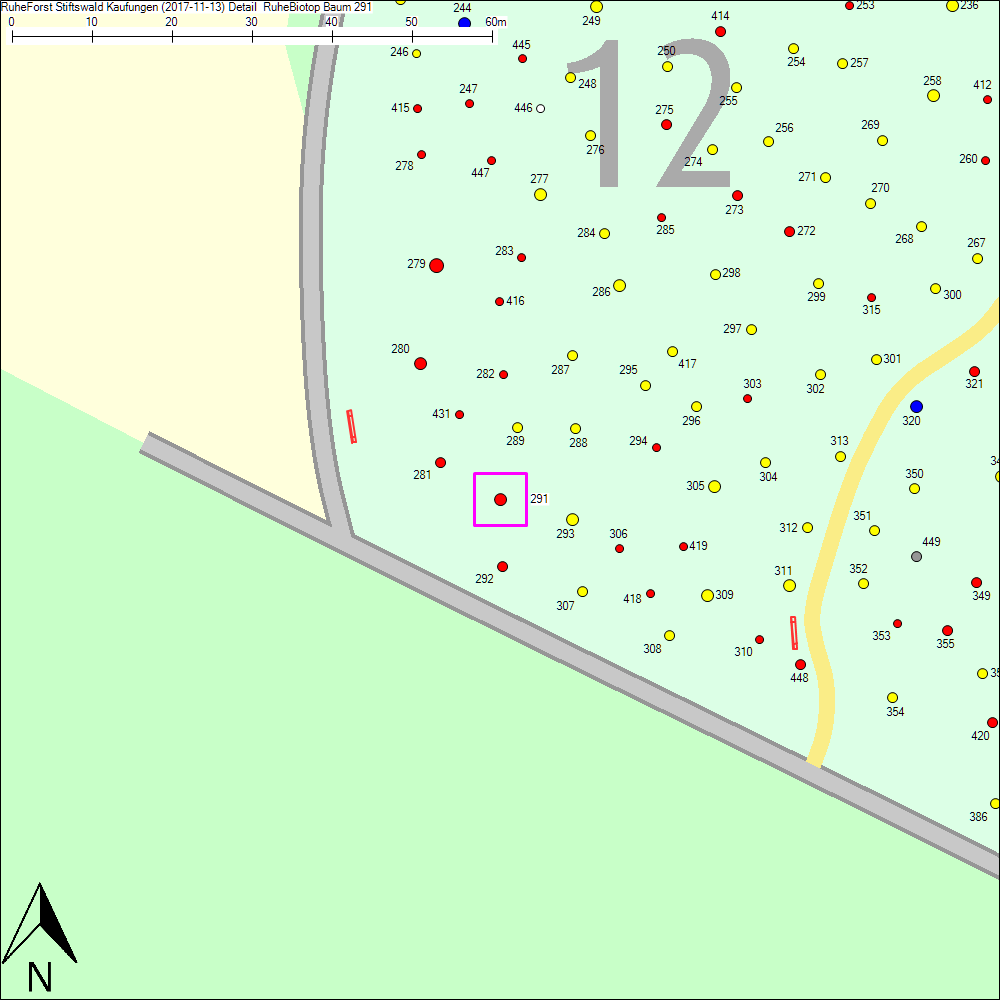 Detailkarte zu Baum 291