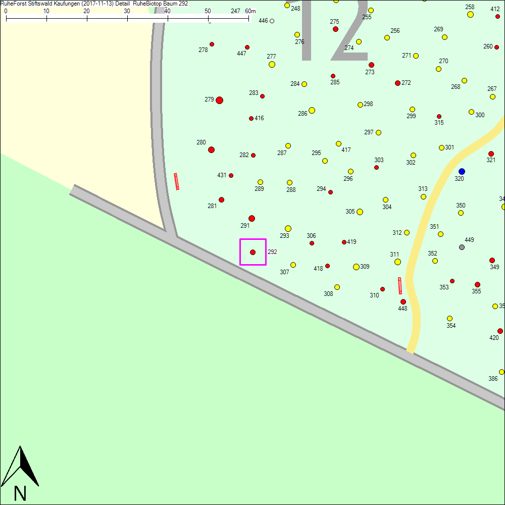 Detailkarte zu Baum 292