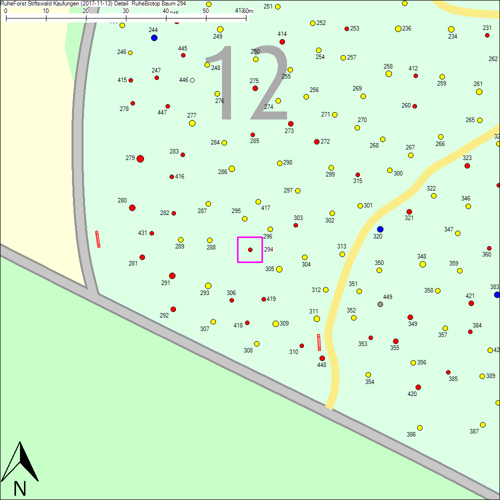 Detailkarte zu Baum 294