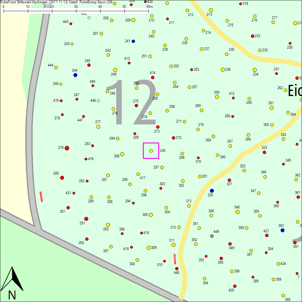 Detailkarte zu Baum 298