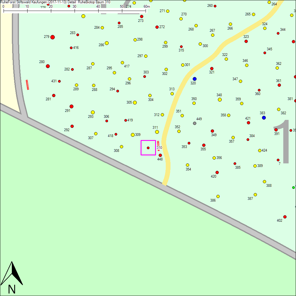 Detailkarte zu Baum 310