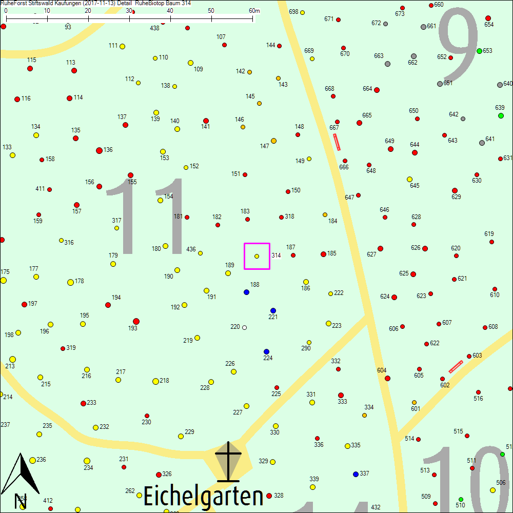 Detailkarte zu Baum 314