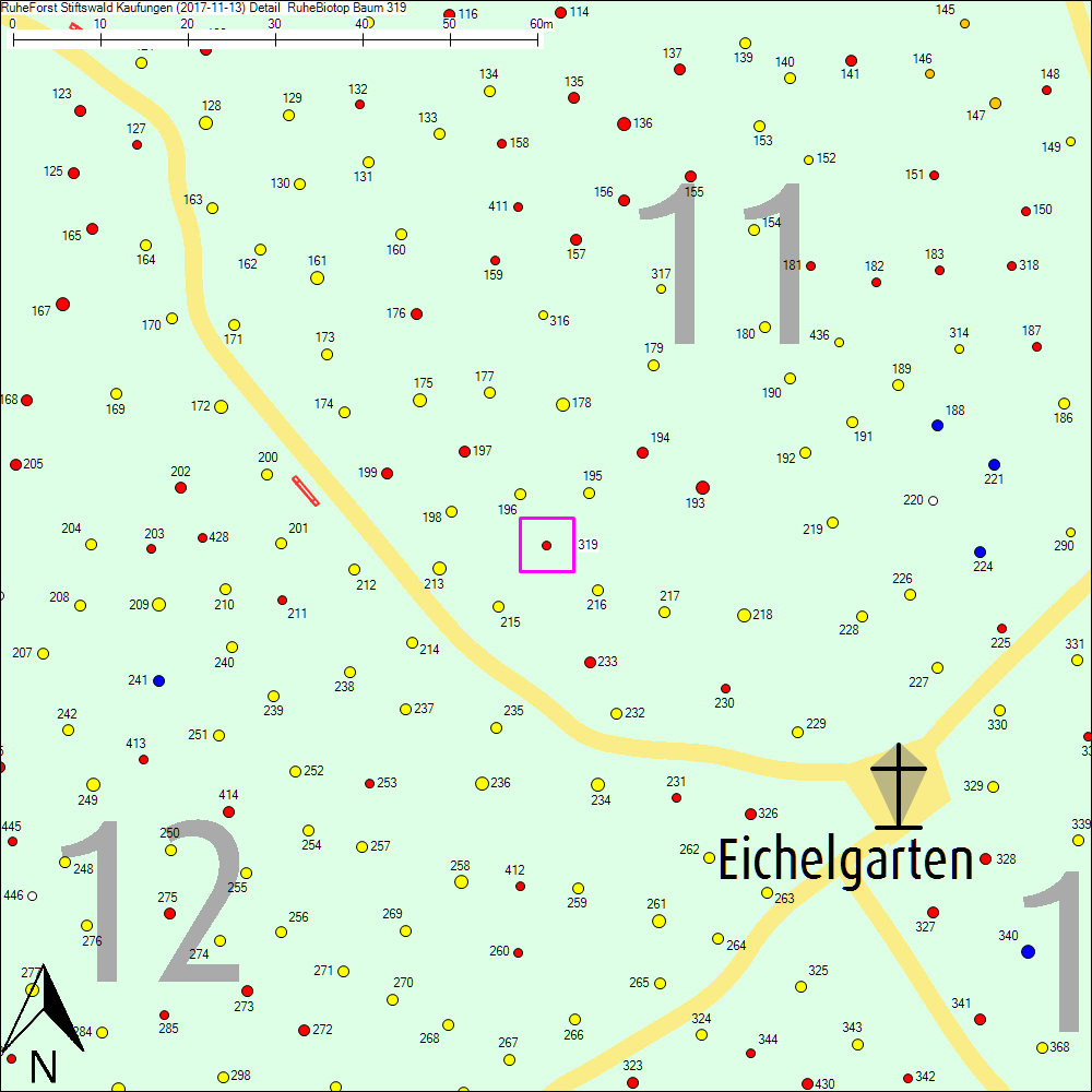 Detailkarte zu Baum 319