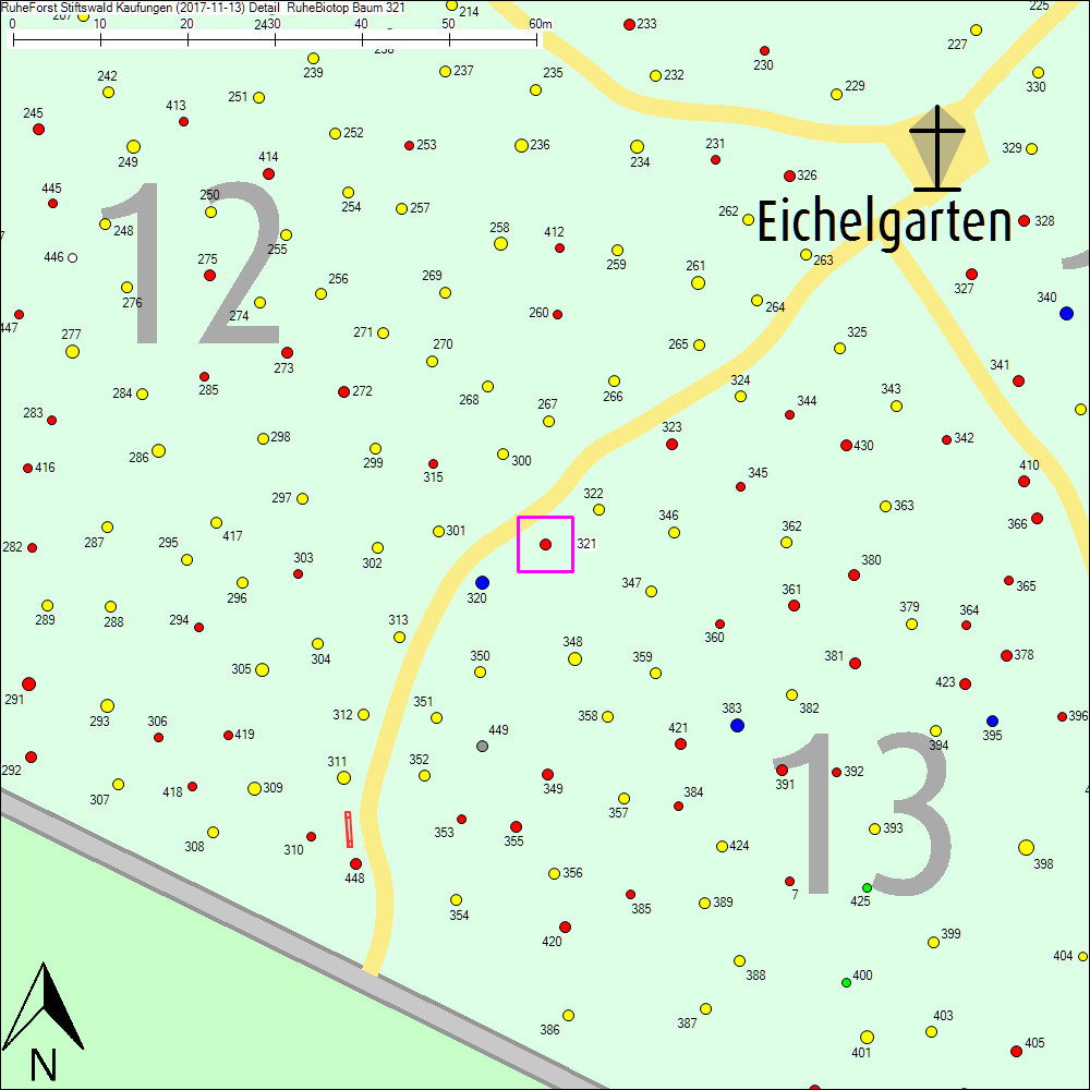 Detailkarte zu Baum 321