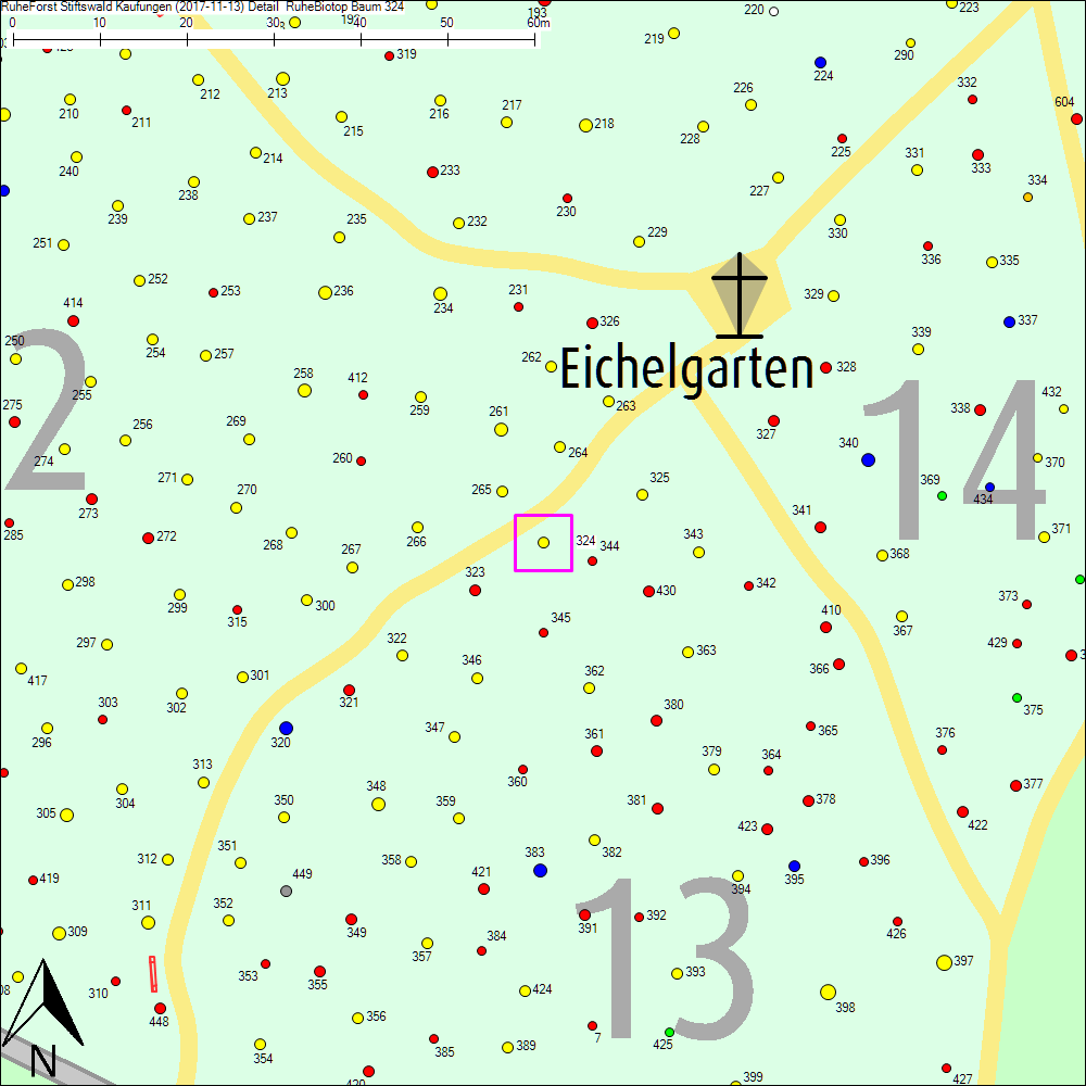 Detailkarte zu Baum 324
