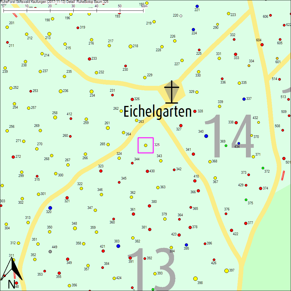 Detailkarte zu Baum 325