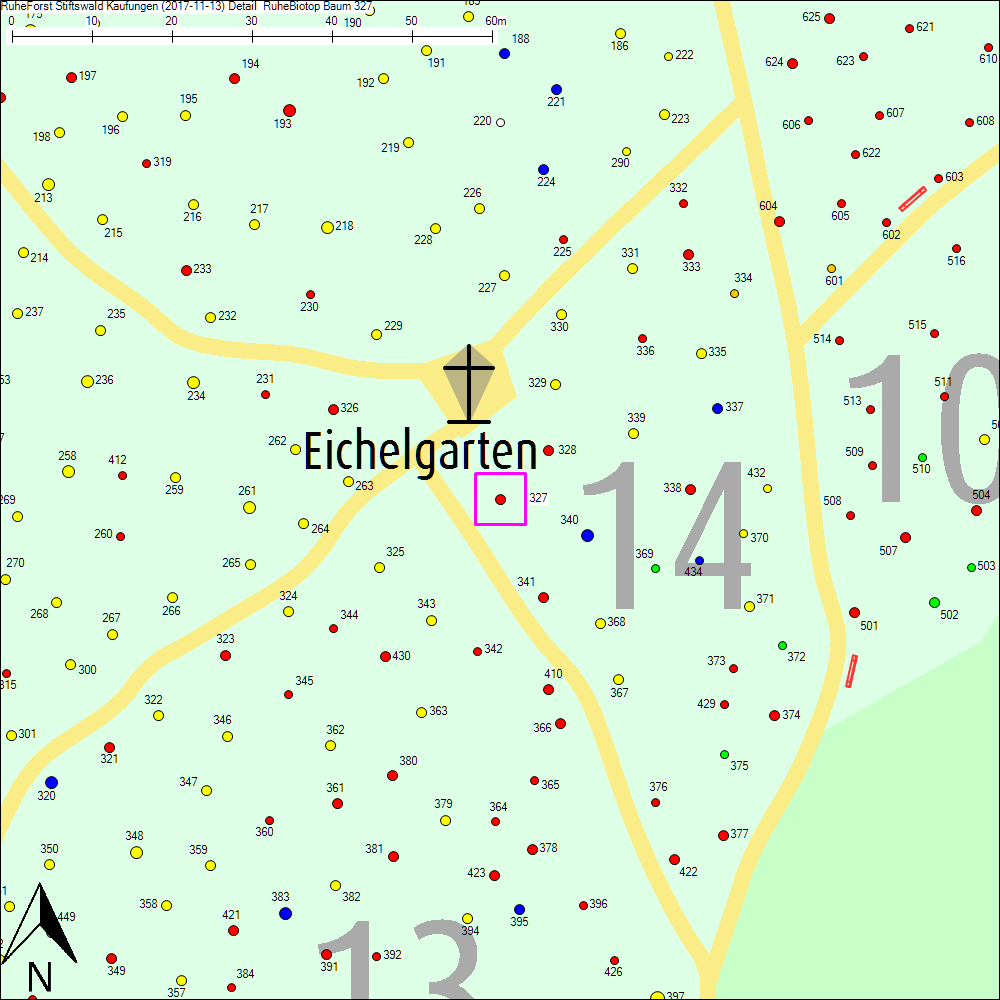 Detailkarte zu Baum 327