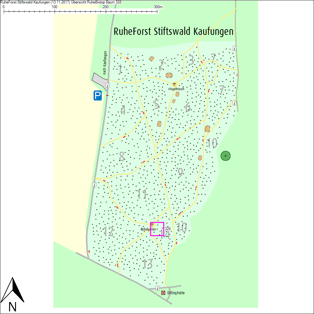 &Uuml;bersichtskarte zu Baum 328