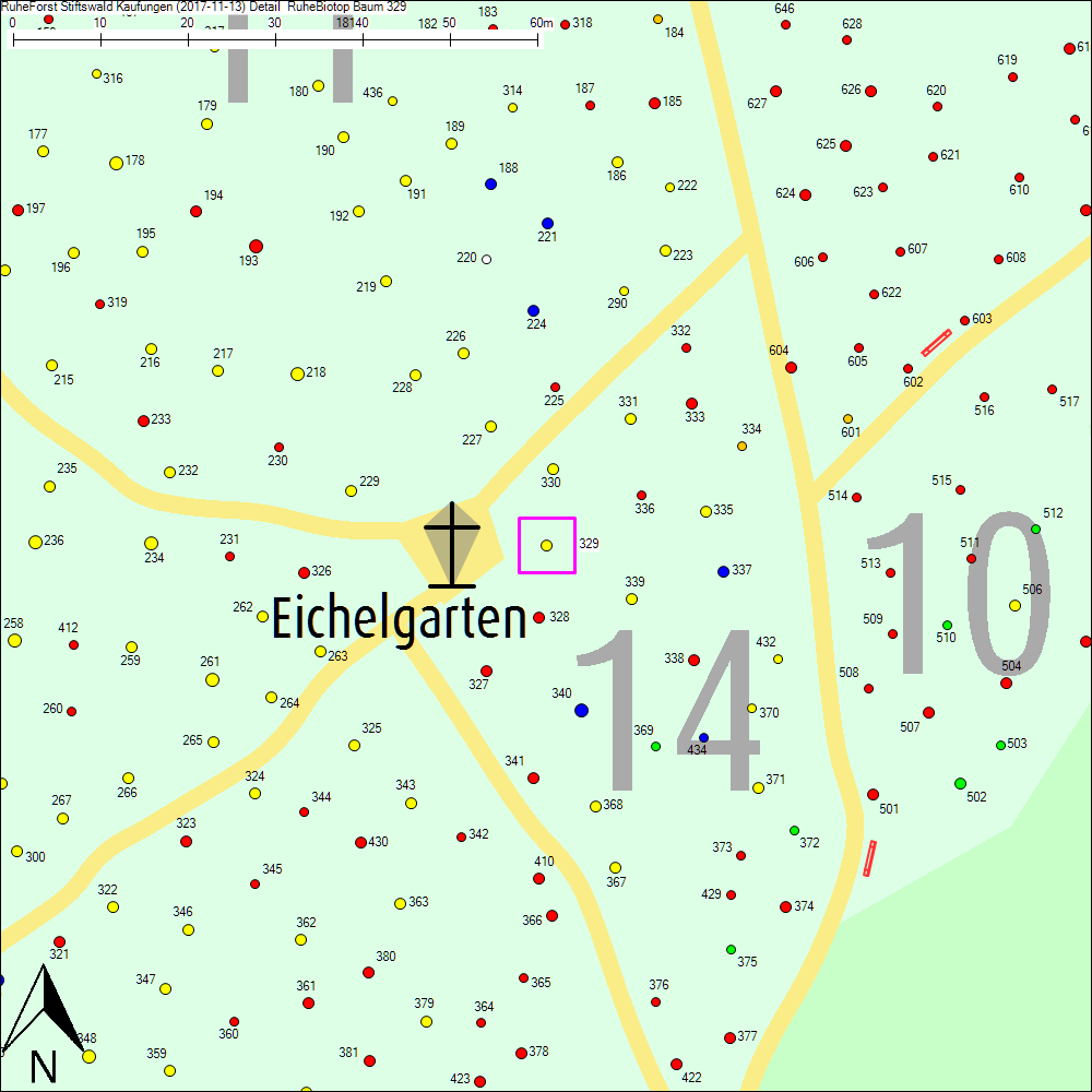 Detailkarte zu Baum 329