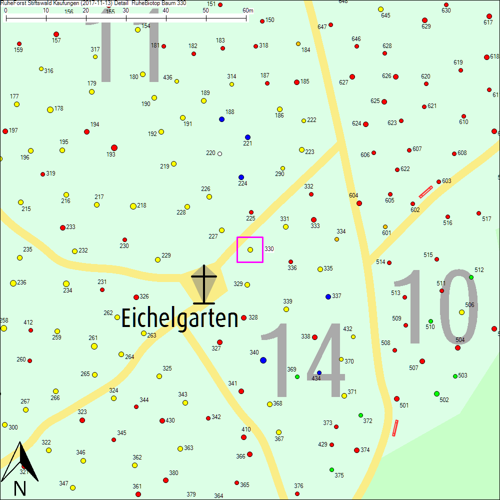 Detailkarte zu Baum 330
