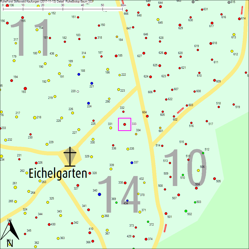 Detailkarte zu Baum 333