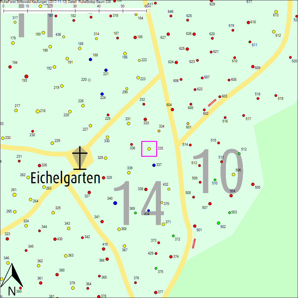 Detailkarte zu Baum 335