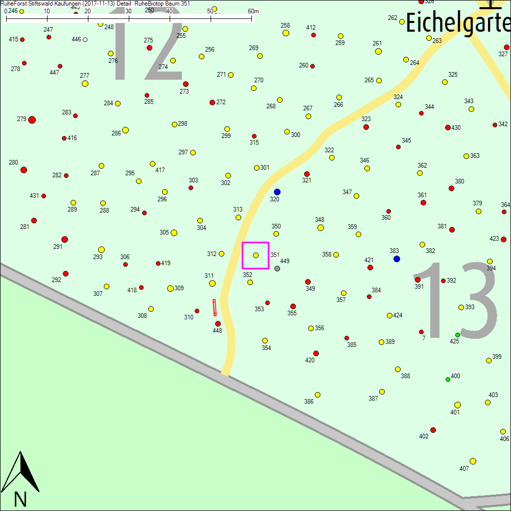 Detailkarte zu Baum 351