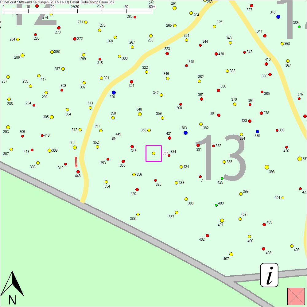 Detailkarte zu Baum 357