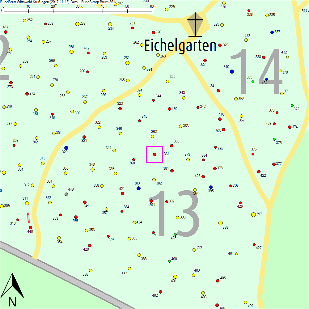 Detailkarte zu Baum 361