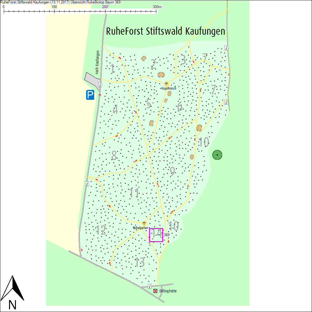 &Uuml;bersichtskarte zu Baum 369