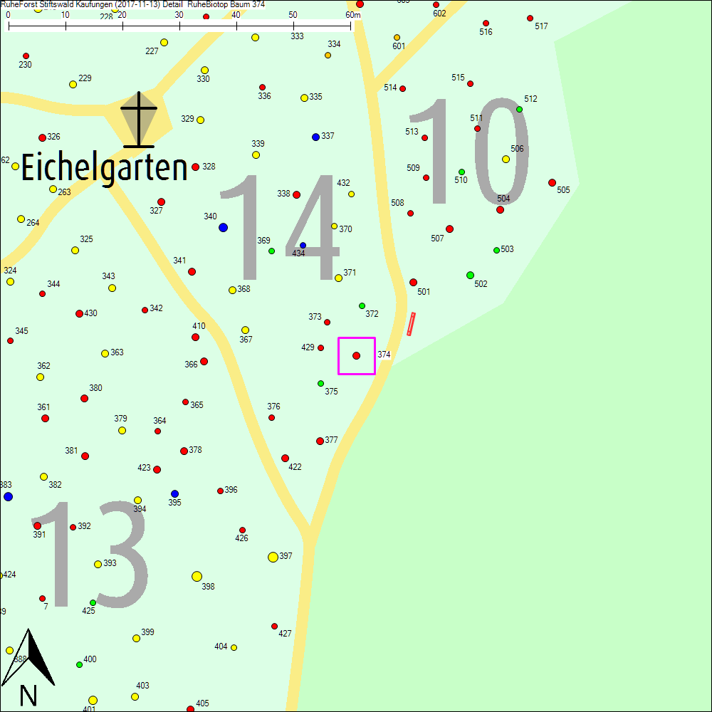 Detailkarte zu Baum 374