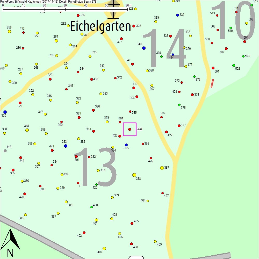 Detailkarte zu Baum 378