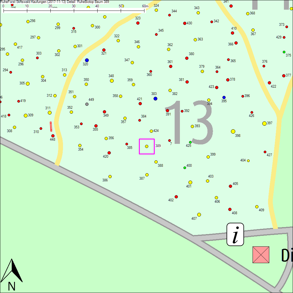 Detailkarte zu Baum 389