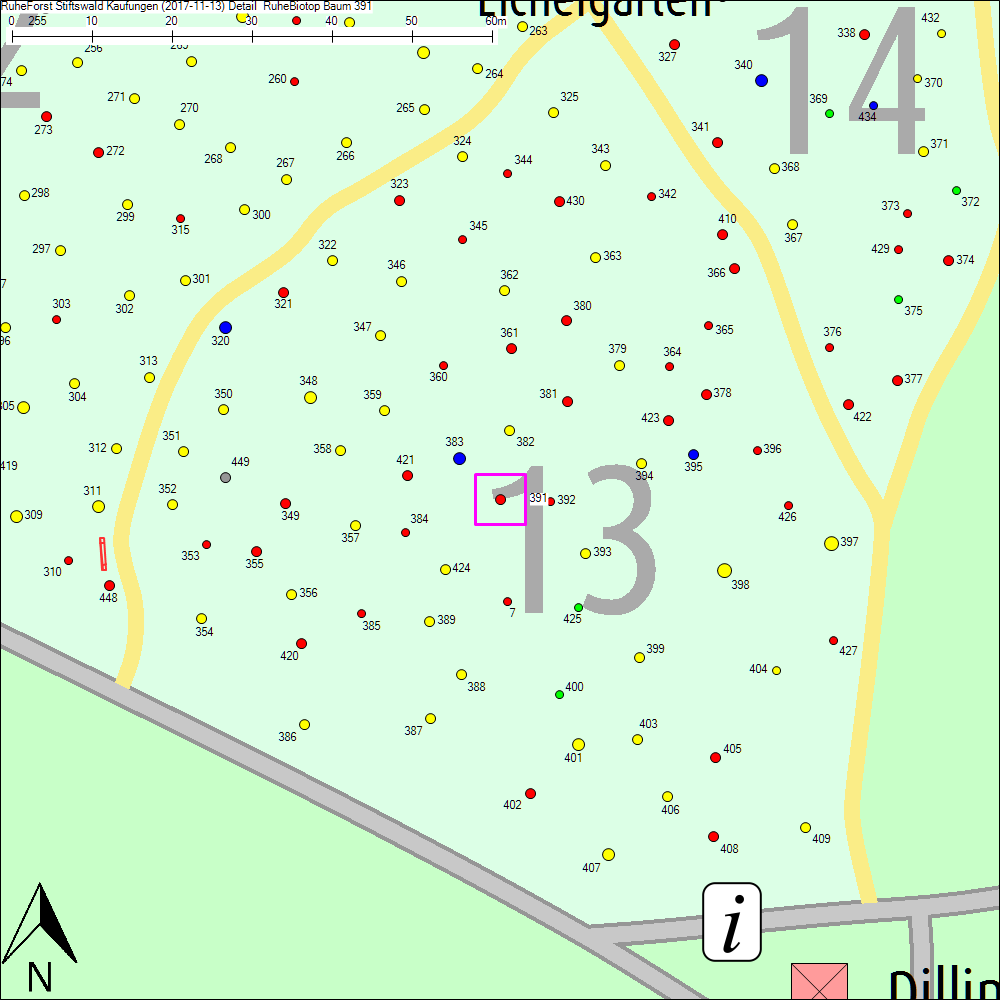 Detailkarte zu Baum 391