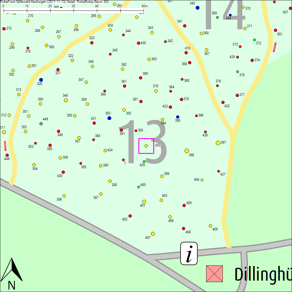 Detailkarte zu Baum 393