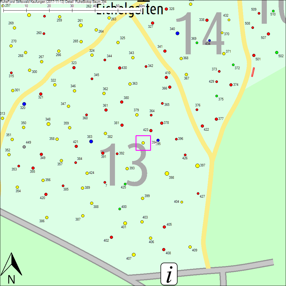 Detailkarte zu Baum 394