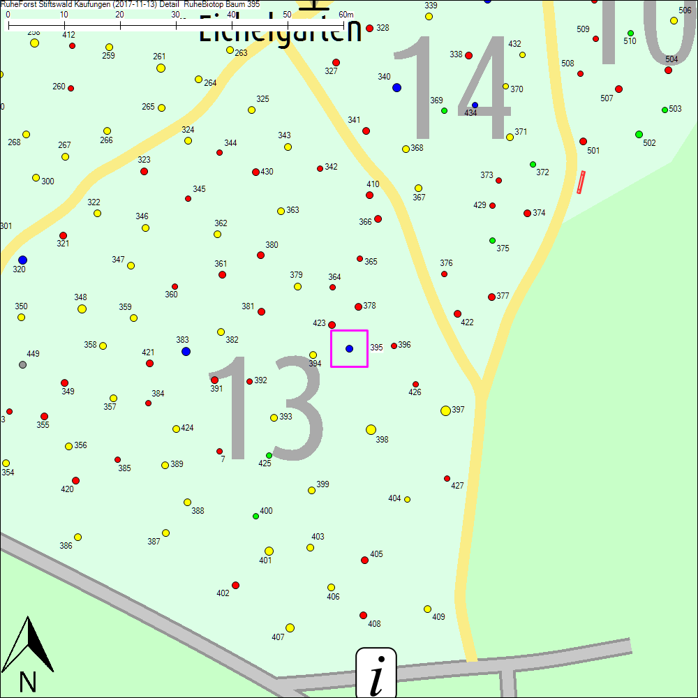 Detailkarte zu Baum 395