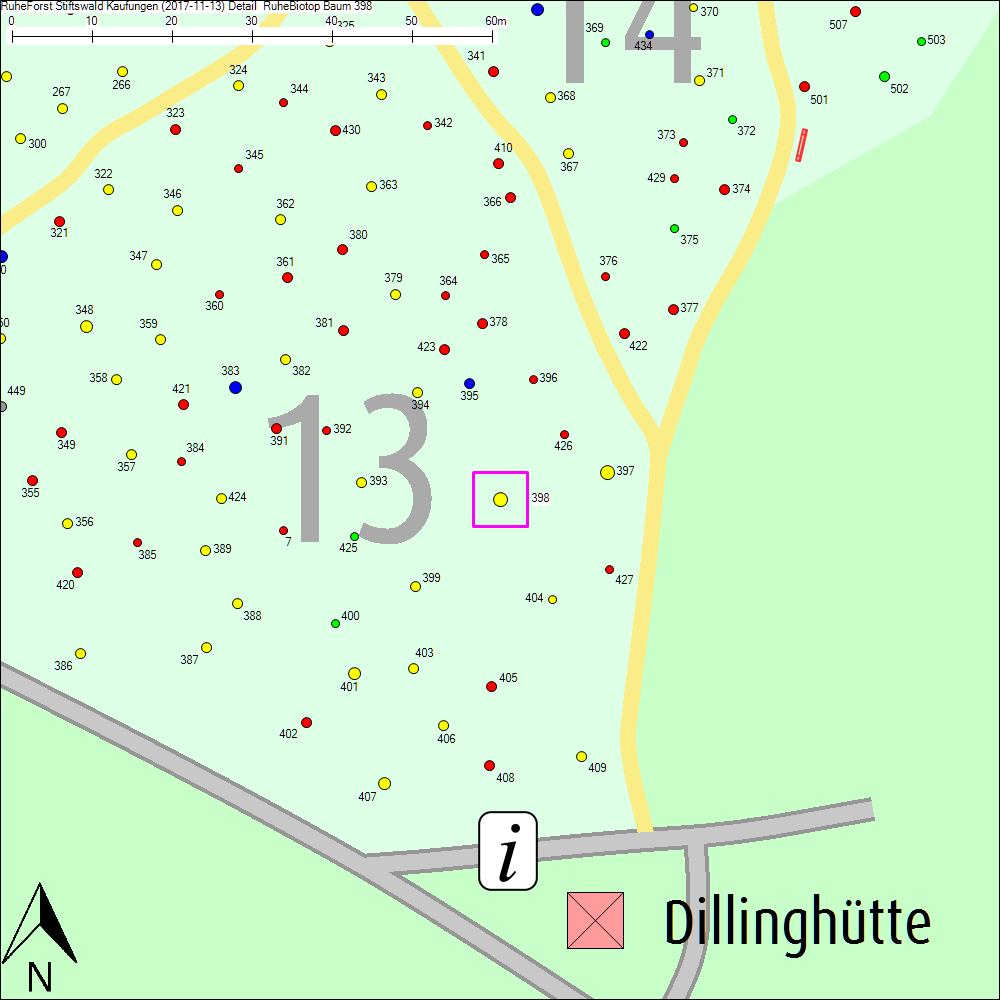 Detailkarte zu Baum 398