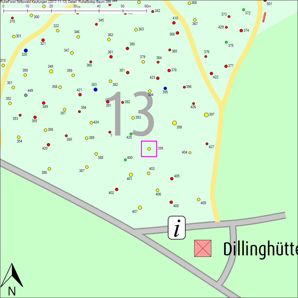 Detailkarte zu Baum 399