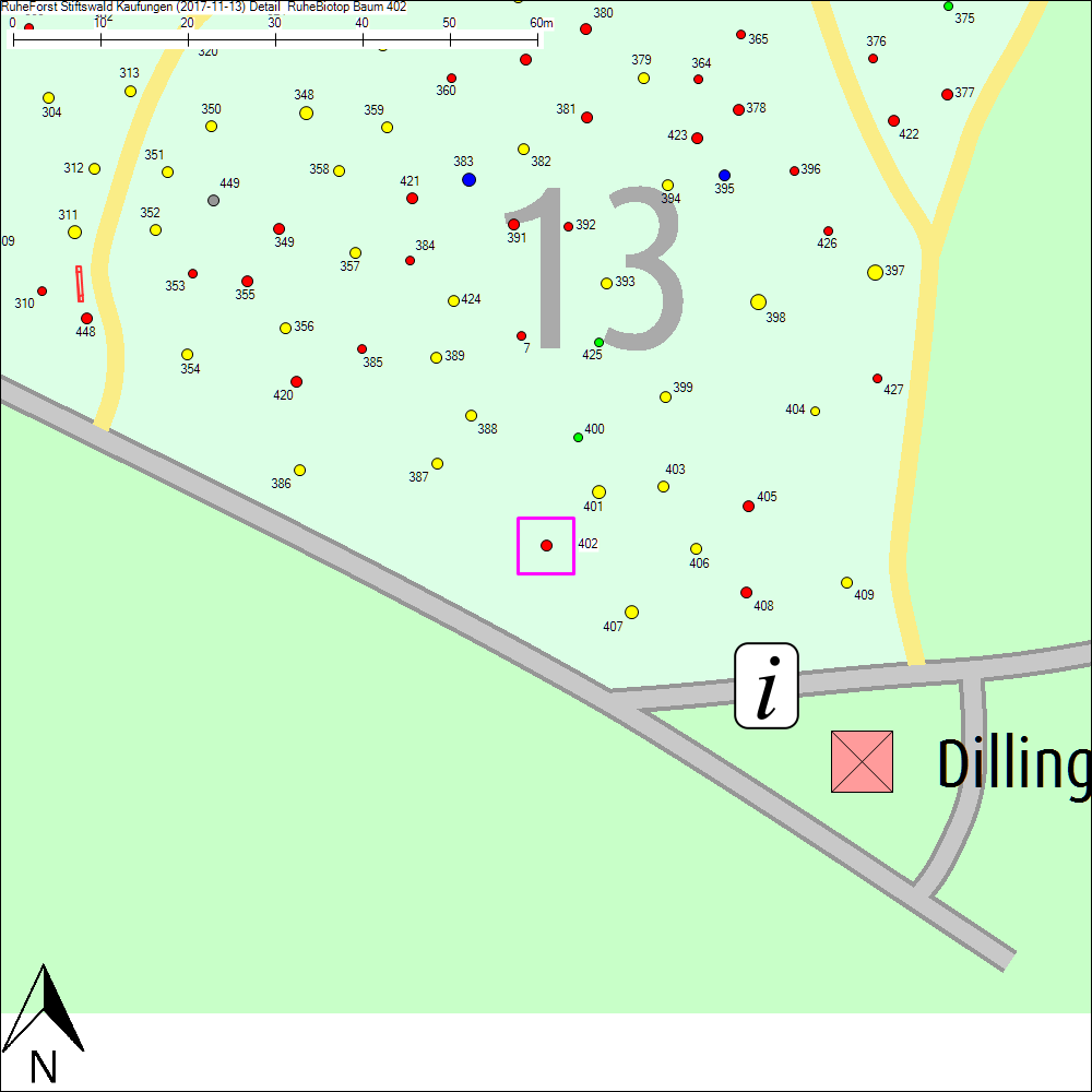 Detailkarte zu Baum 402