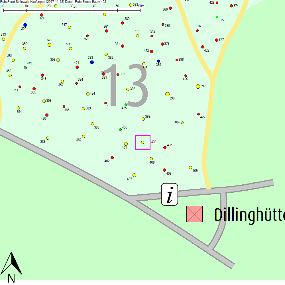 Detailkarte zu Baum 403