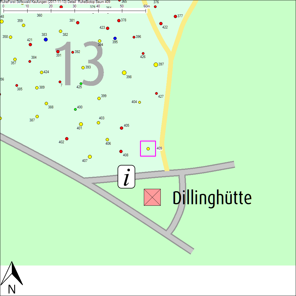 Detailkarte zu Baum 409