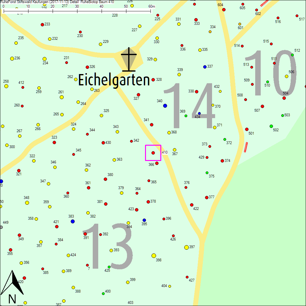 Detailkarte zu Baum 410