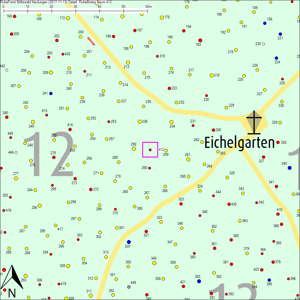 Detailkarte zu Baum 412