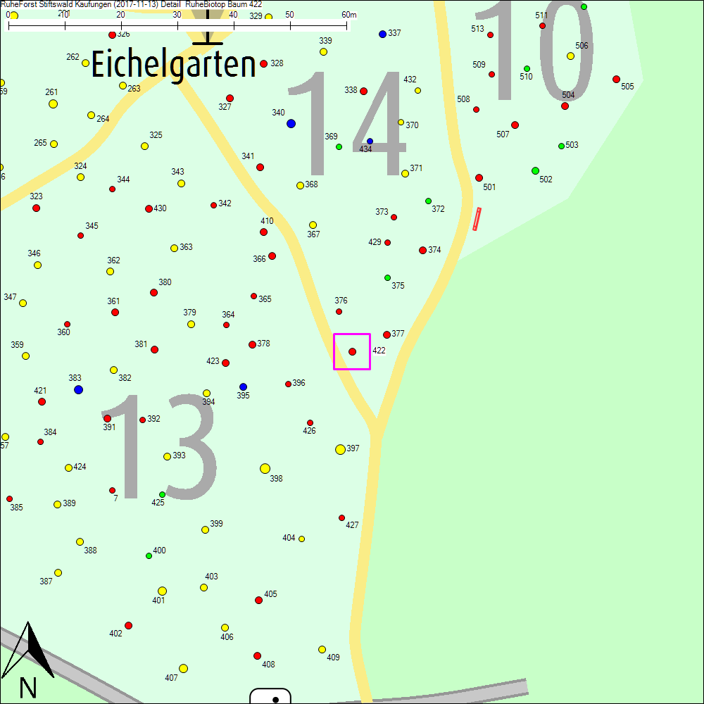 Detailkarte zu Baum 422