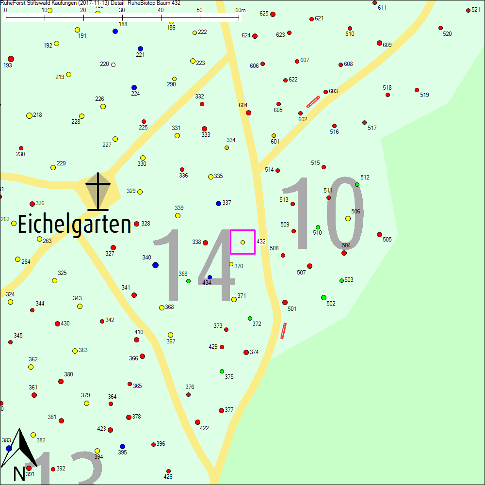 Detailkarte zu Baum 432
