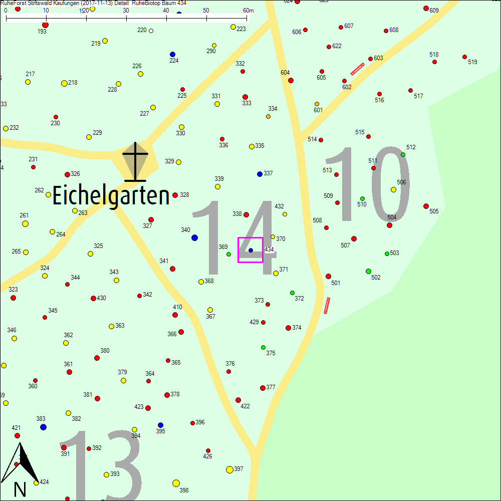 Detailkarte zu Baum 434