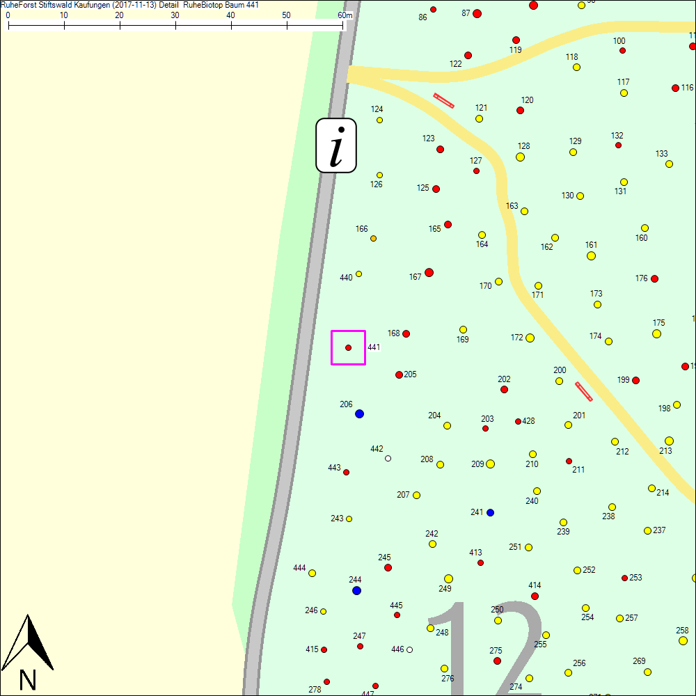 Detailkarte zu Baum 441