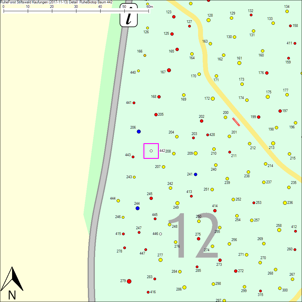 Detailkarte zu Baum 442
