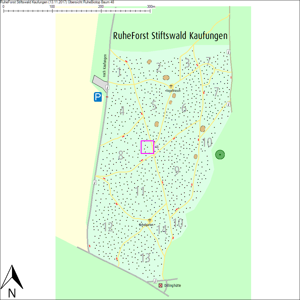 &Uuml;bersichtskarte zu Baum 48