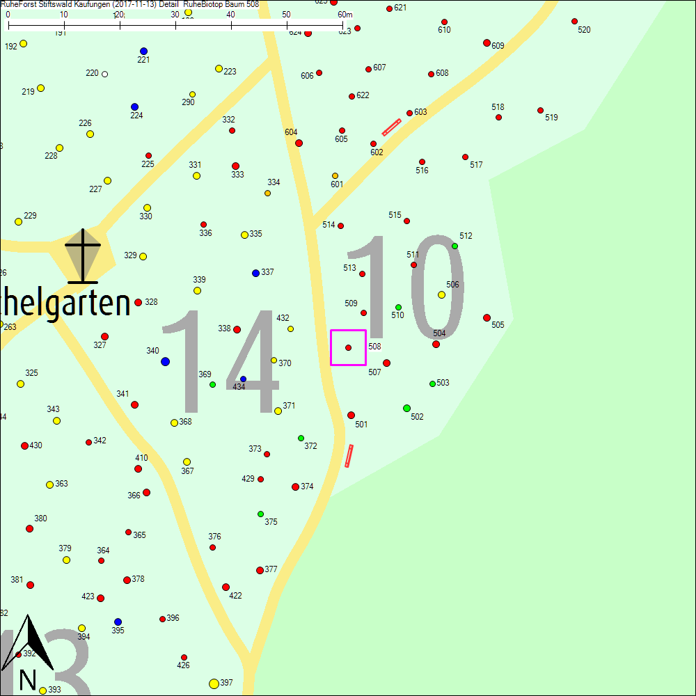 Detailkarte zu Baum 508
