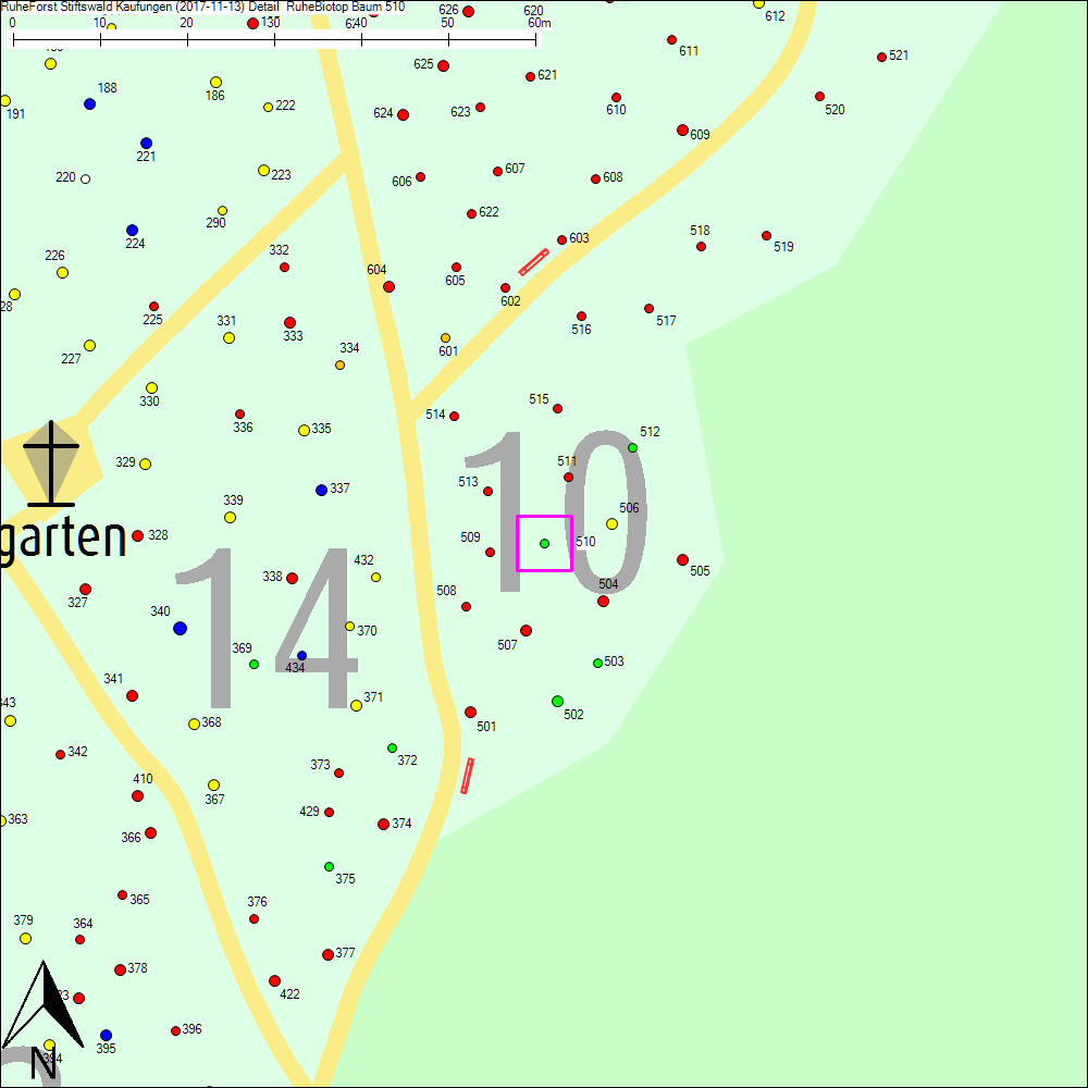 Detailkarte zu Baum 510