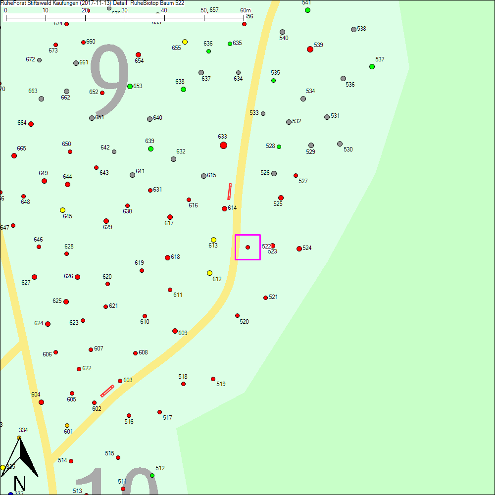 Detailkarte zu Baum 522