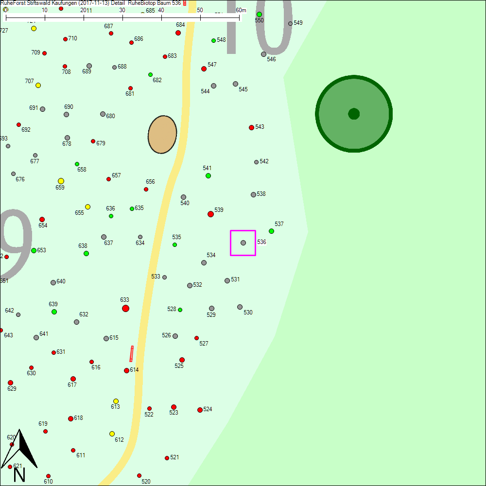 Detailkarte zu Baum 536