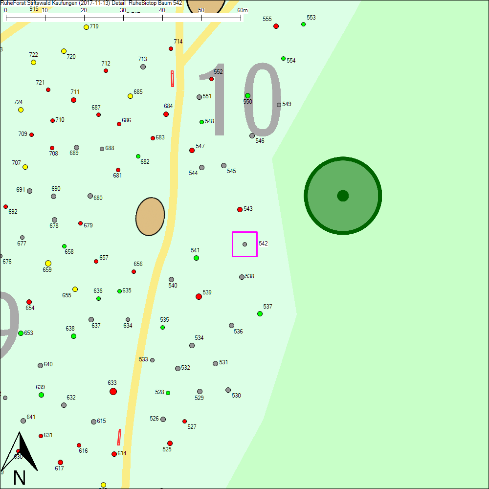 Detailkarte zu Baum 542