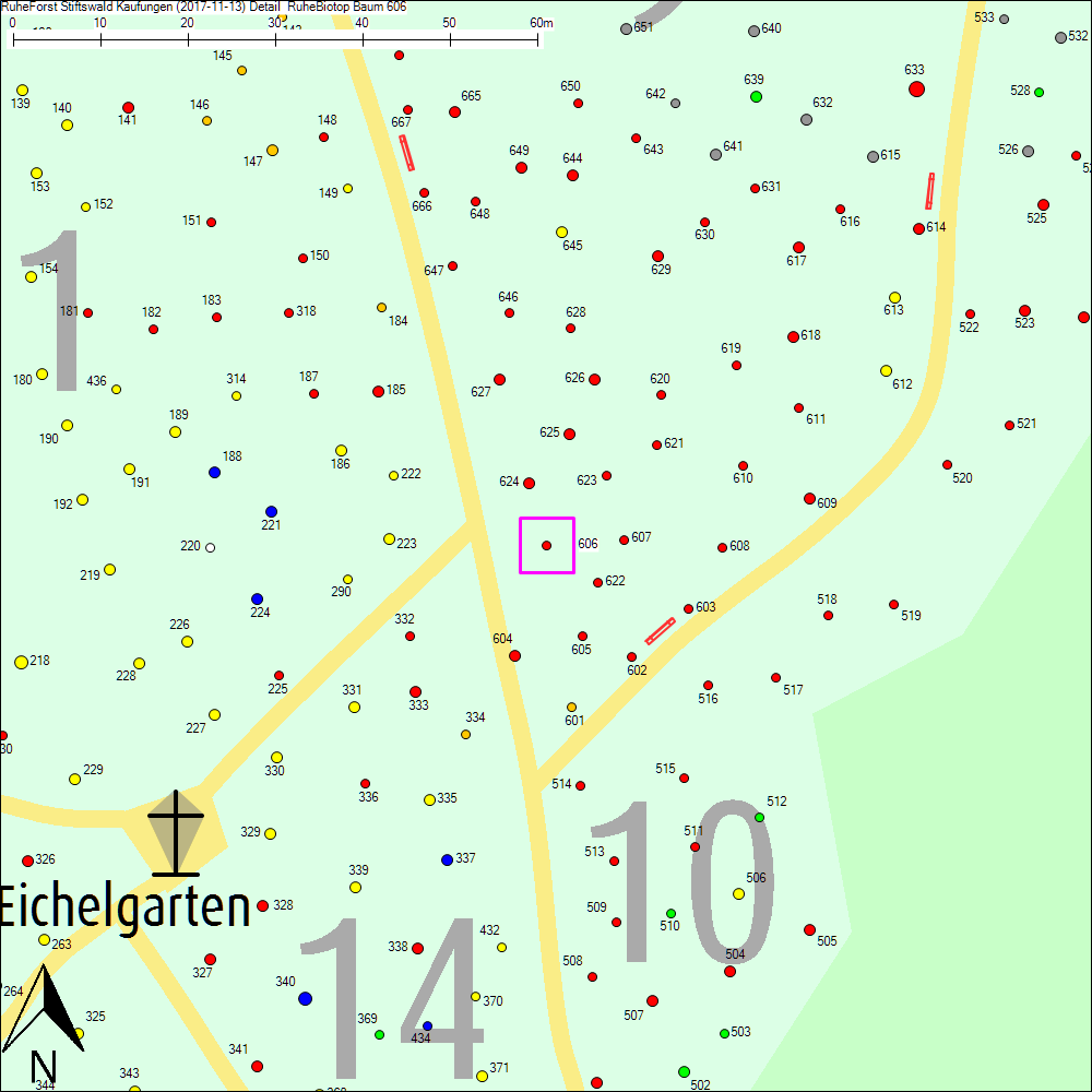 Detailkarte zu Baum 606